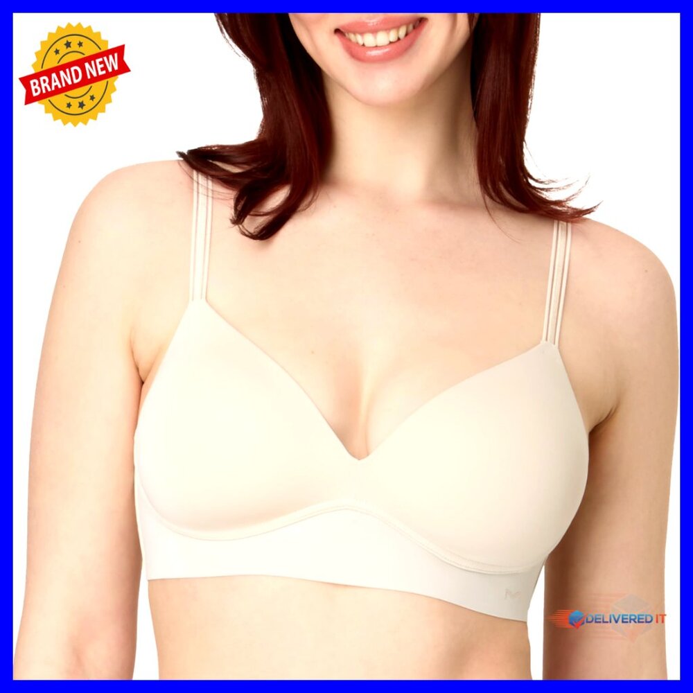 Wireless Full Coverage Bra Convertible Straps Smo… - image 1